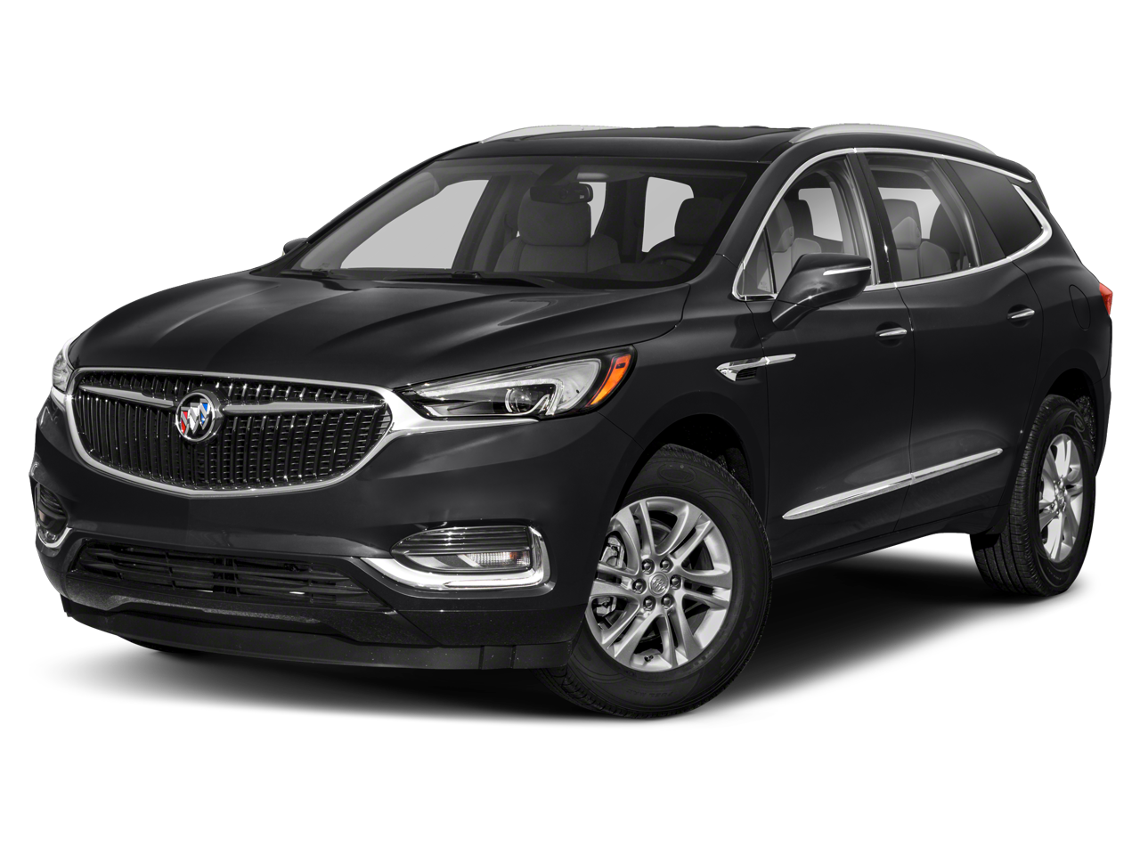 2021 Buick Enclave Essence in (Includes Satin Nickel Lower Exterior Accent Color.) — front three-quarter view
