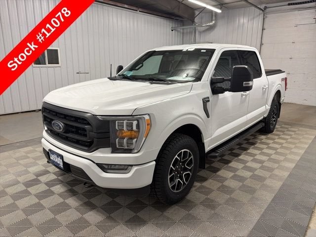 2021 Ford F-150 XL in White — front three-quarter view