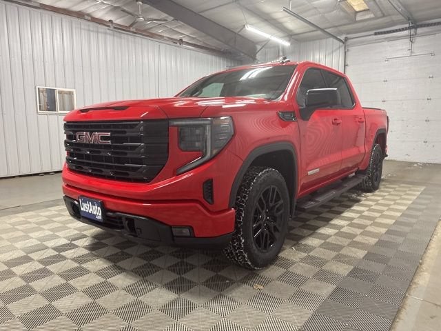 2026 GMC Sierra 1500 Elevation in Cardinal Red — front three-quarter view